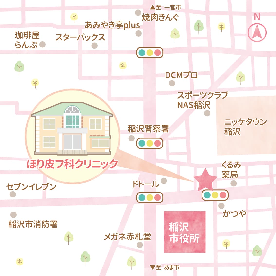 アクセスマップ